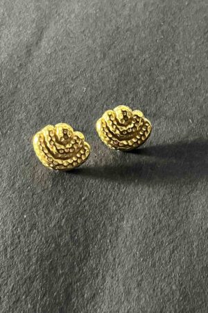 Brass Hammered Studs