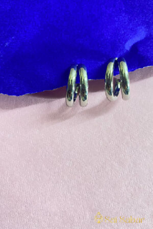 Silver Small Hoops