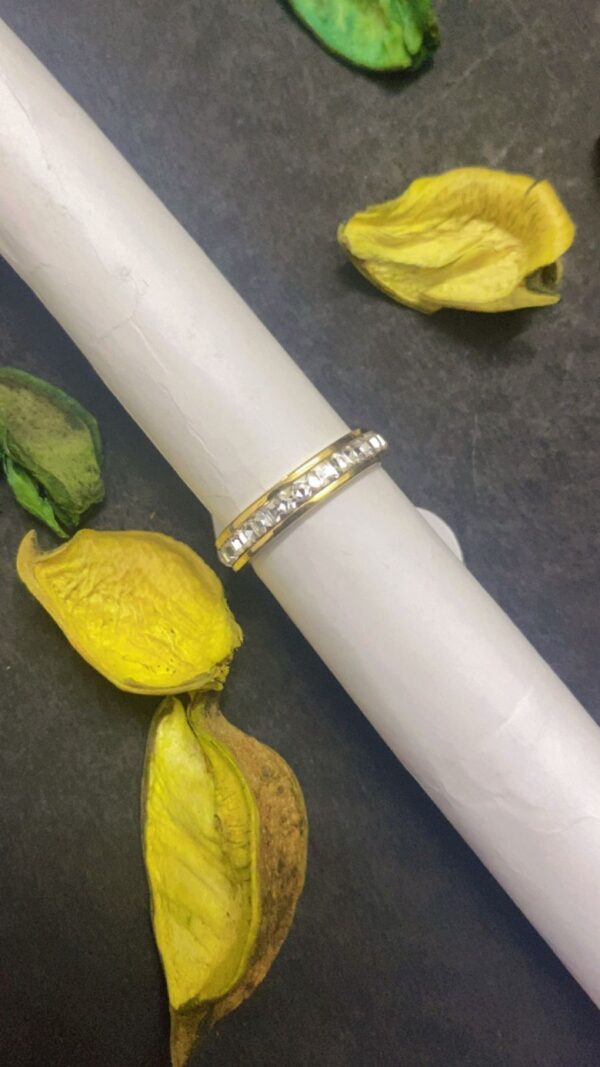 Golden band with Stones - Image 2