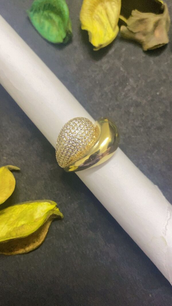 Golden Statement Ring