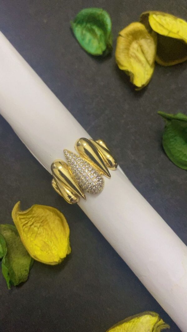 Statement Anti Tarnish Ring - Image 2