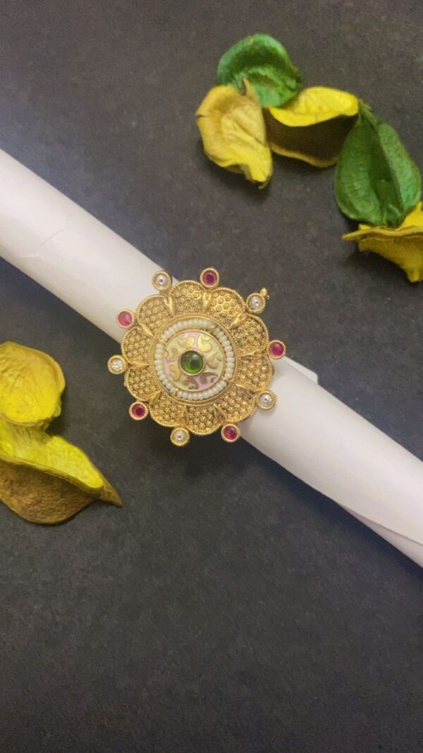 Golden Traditional Ring