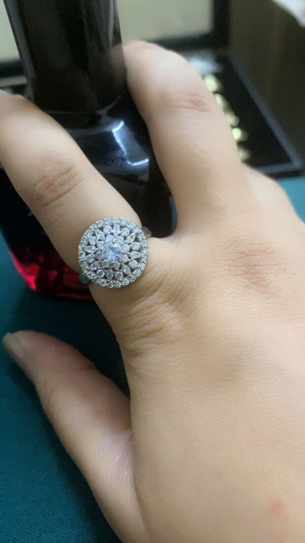 Silver Ad Ring - Image 2