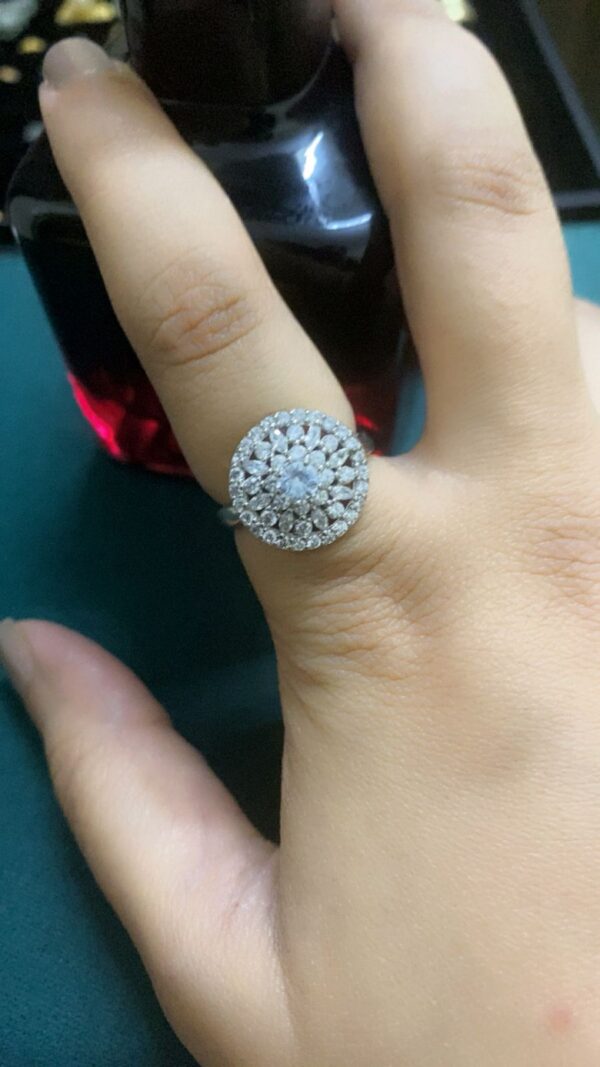 Silver Ad Ring